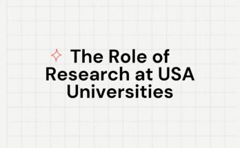 The Role of Research at USA Universities