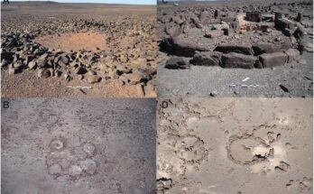 Hundreds of 7,000-year-old stone circles in Saudi Arabia