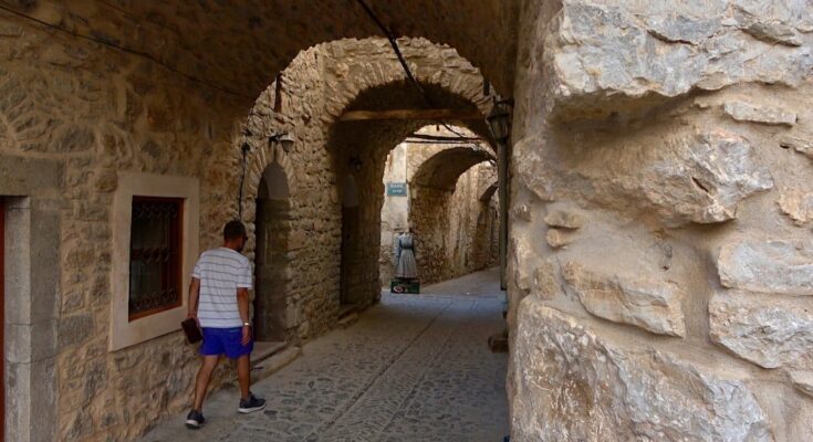 Mesta village chios