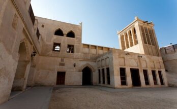 Muharraq island in Bahrain near which a 4th-century Christian building uncovered