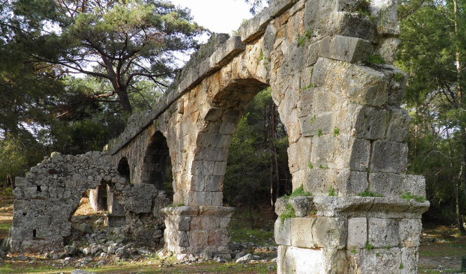 Ancient Greek city of Phaselis to implement tourism management plan.