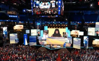 Archbishop Elpidophoros at the Republican National Convention 2024.