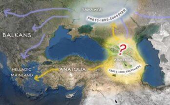 New map of Indo-europeans and proto-Greeks