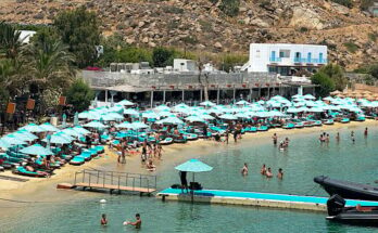 Drones over Greek beaches