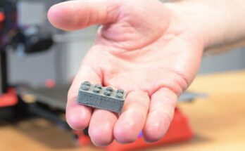 ESA developed Lego bricks using space dust