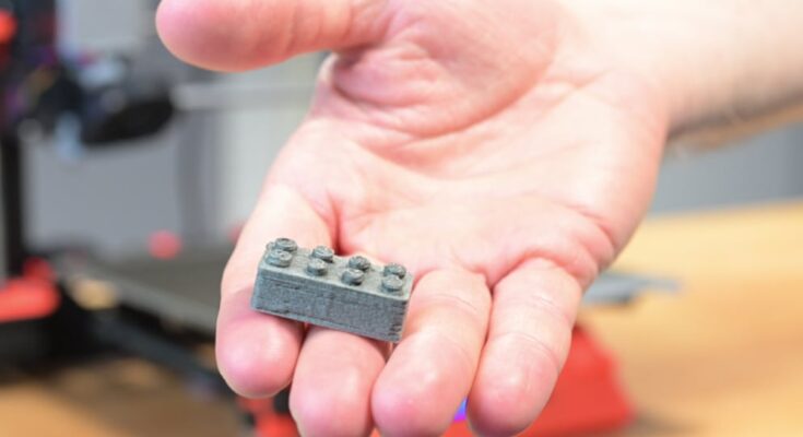 ESA developed Lego bricks using space dust