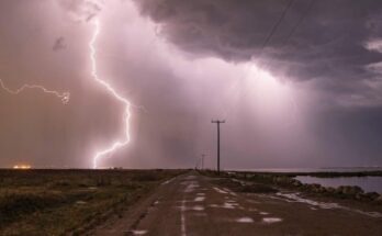 Greece thundestorms