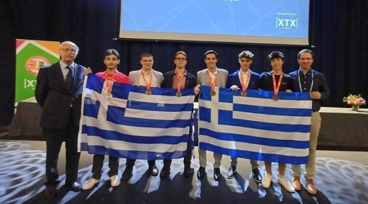 Greek students International Math Olympiad