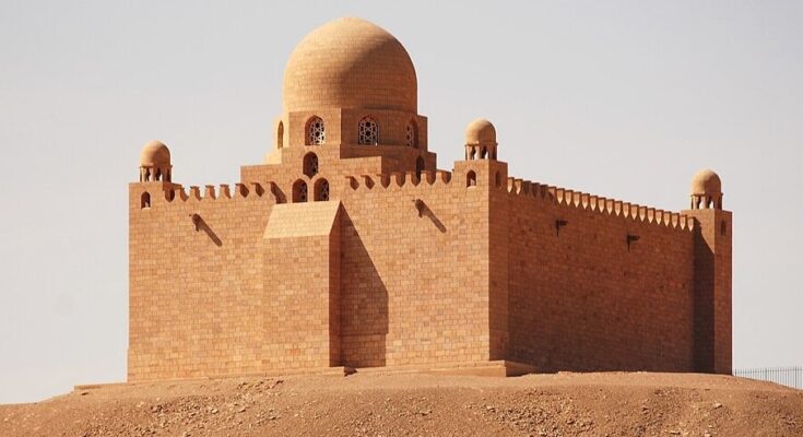 Aga Khan Mausoleum area where archaeologists found Greek and Roman family tombs