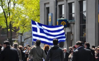 Greek flag Greece