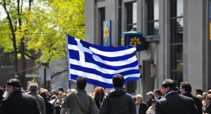 Greek flag Greece