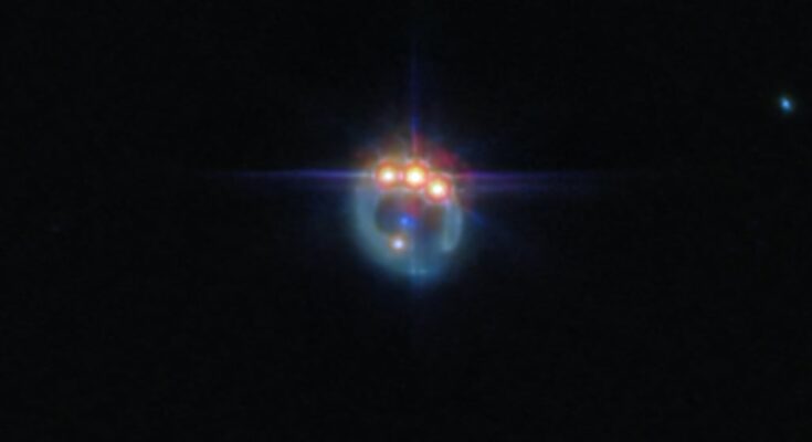 Jeweled ring in space found by JWST