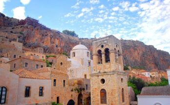 Monemvasia castle town Greece