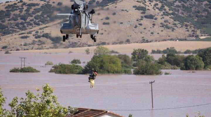 Flooding Thessaly