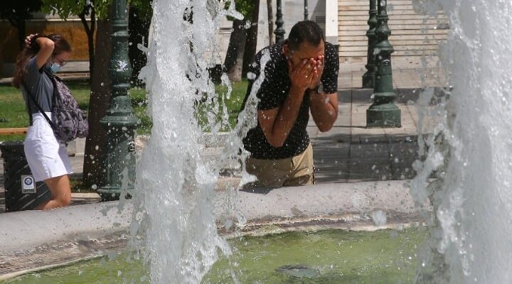 Heatwave in Greece