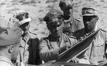 Rommel and his Nazi associates, who looted more than 20 million pounds worth of gold in Tunisia during World War Two.