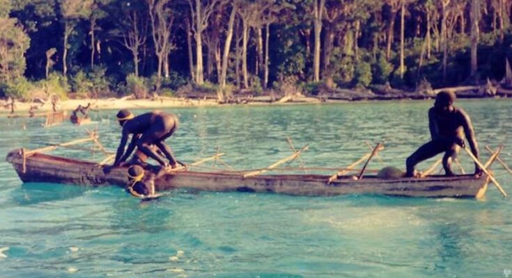 Sentinelese Tribe of India. Image Credits: Ministry of Tribal Affairs Government of India.