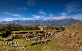 Ruins of ancient Sparta