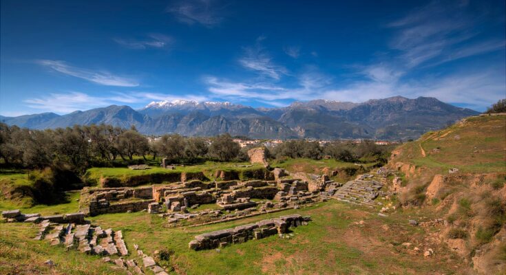 Ruins of ancient Sparta