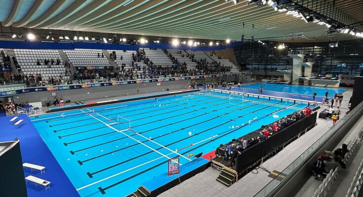 AI Data Center powers heating for the Olympic swimming pool