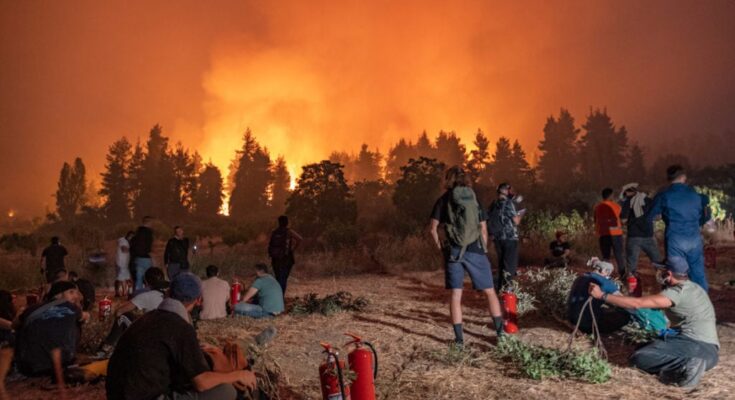 Greece wildfires