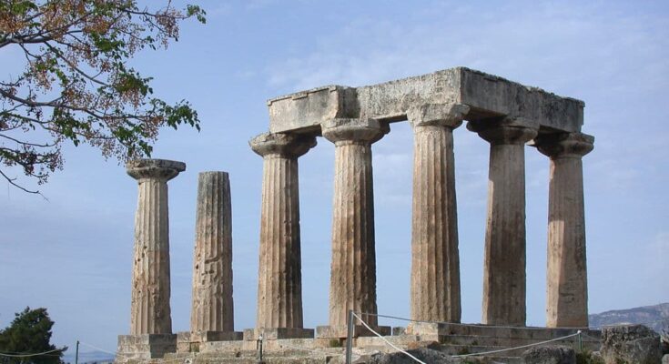 ancient Corinth ruins