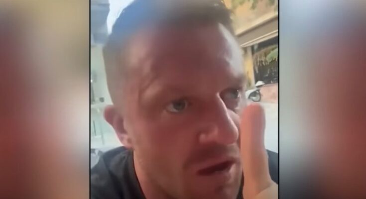 Tommy Robinson Greece