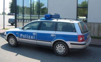 German police car