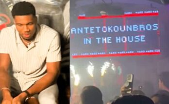 Giannis Antetokounmpo Mykonos