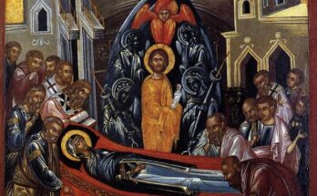 dormition of the virgin Mary celebrated on August 15