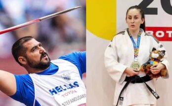 Stefanoudakis, Paschalidou Greece flag bearers Paris Paralympics