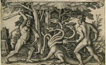 Hercules slaying the Hydra