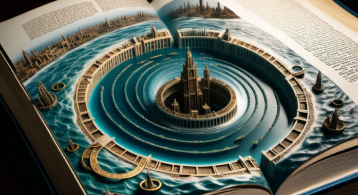 mythical city of Atlantis in the Bible