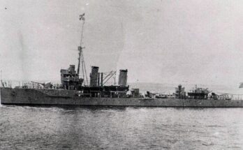 Greek Cruiser Elli