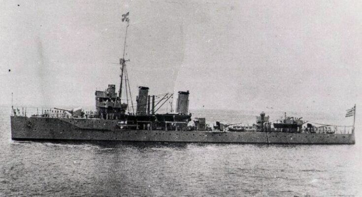 Greek Cruiser Elli