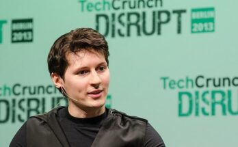 Pavel Durov at TechCrunch Europe in Berlin in 2013