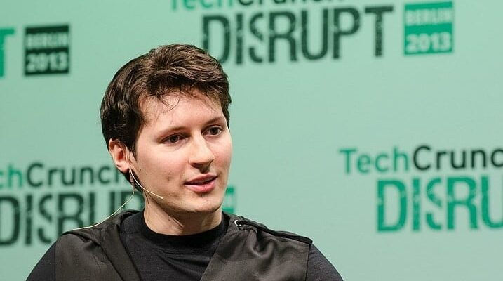 Pavel Durov at TechCrunch Europe in Berlin in 2013