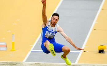 entoglou in Budapest securing the gold with a 8.52 meter jump