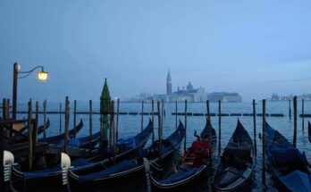 Venetian gondolas