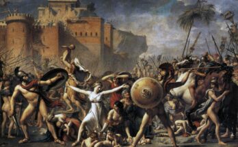 David's The Intervention of the Sabine Women