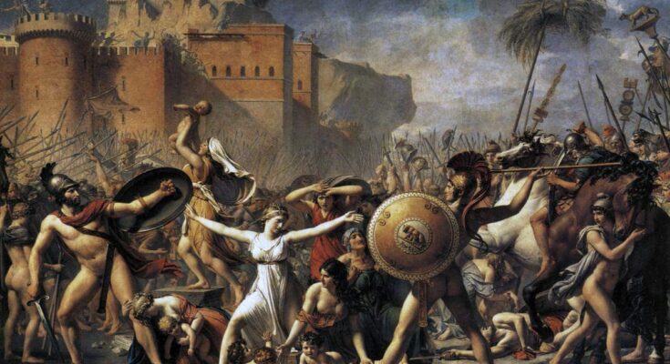 David's The Intervention of the Sabine Women