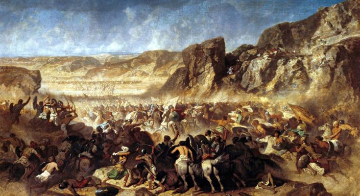 Painting of Xenophon's army