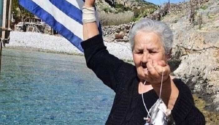 A Brave Greek Woman is the Sole Resident of Kinaros Island