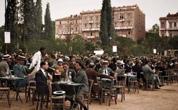 Coffee Culture in 1926 Athens