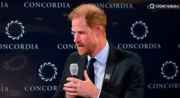 Prince Harry at Concordia 2024