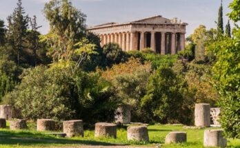 Temple of Hephaestus, Ancient Agora of Athens, Greece