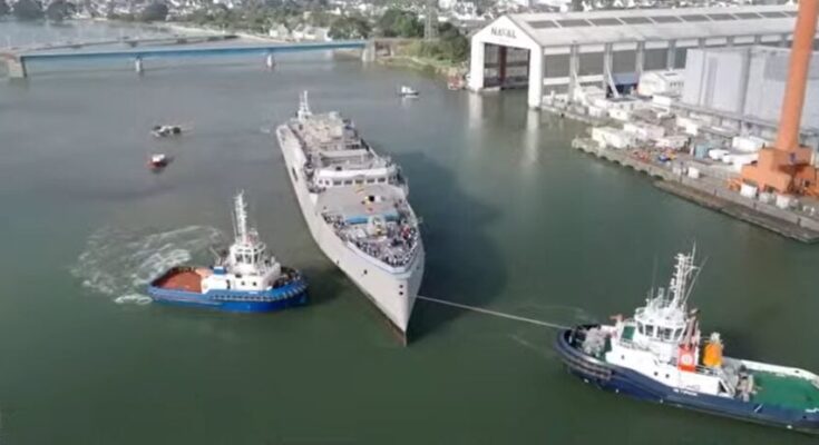 France Launches Second Frigate For the Greek Navy