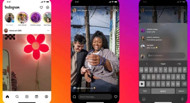 New Instagram Story Comments