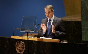 Mitsotakis Addresses Cyprus and Turkey Issues in UN Speech