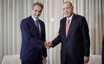 Mitsotakis Meets Erdogan in New York